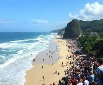 O choque de ordem nas praias de Florianópolis que é digna de aplausos