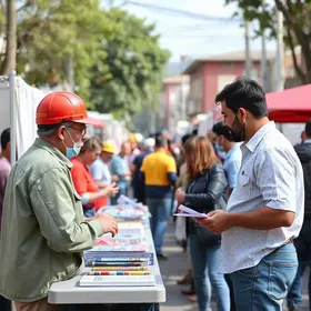 Feira de Oportunidades leva vagas de emprego ao bairro Glória