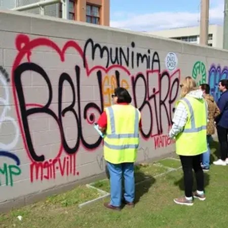 Novo mutirão contra a pichação em Joinville tem inscrições abertas para voluntários