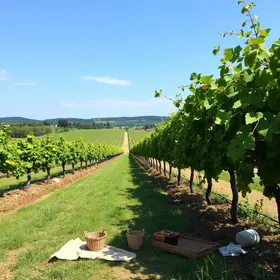 Vinhedo surpreende com piquenique entre parreirais e colheita de uvas direto do pé para quem busca turismo fora do óbvio