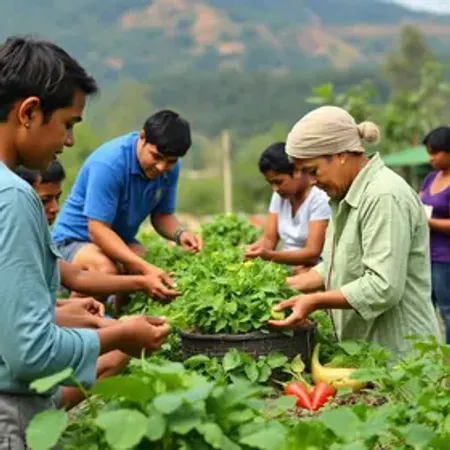 CEU Aventureiro promove ação comunitária com foco em sustentabilidade e segurança alimentar