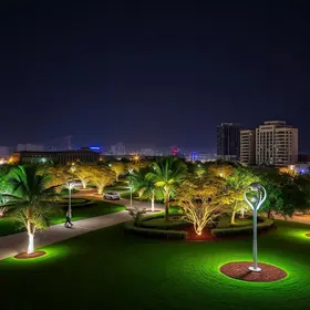 Parque da Cidade ganha nova iluminação com quase 200 luminárias de LED em Joinville