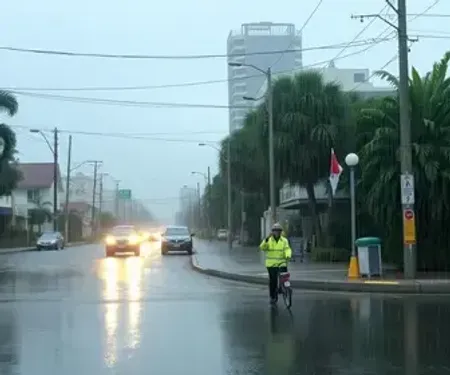 Defesa Civil de Joinville prevê chuvas volumosas até domingo