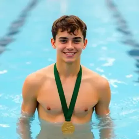 Atleta de Joinville conquista medalha de bronze no Campeonato Brasileiro de Natação Júnior