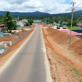 Pavimentação avança em obra que vai criar nova ligação entre Garuva e Joinville