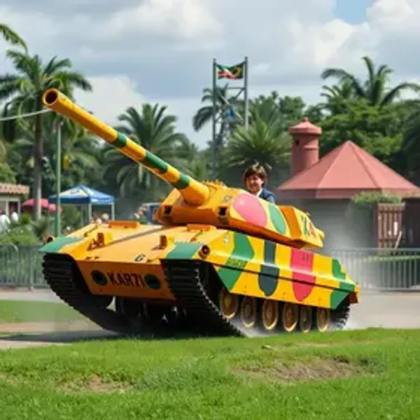 Novo parque temático de R$ 100 milhões em SC terá passeio de tanque de guerra