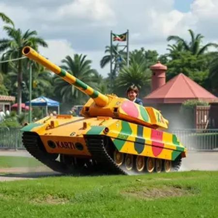 Novo parque temático de R$ 100 milhões em SC terá passeio de tanque de guerra