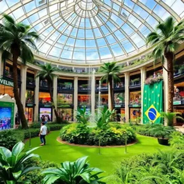 Garten Shopping prepara atrações especiais para jogo do Brasil