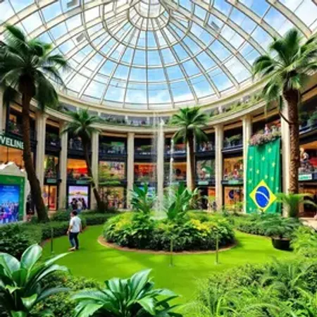 Garten Shopping prepara atrações especiais para jogo do Brasil