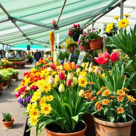 Feira Direto do Campo destaca flores e plantas em edição que celebra a chegada da primavera