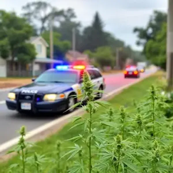 Perseguição policial e apreensão de 51 quilos de maconha em Joinville
