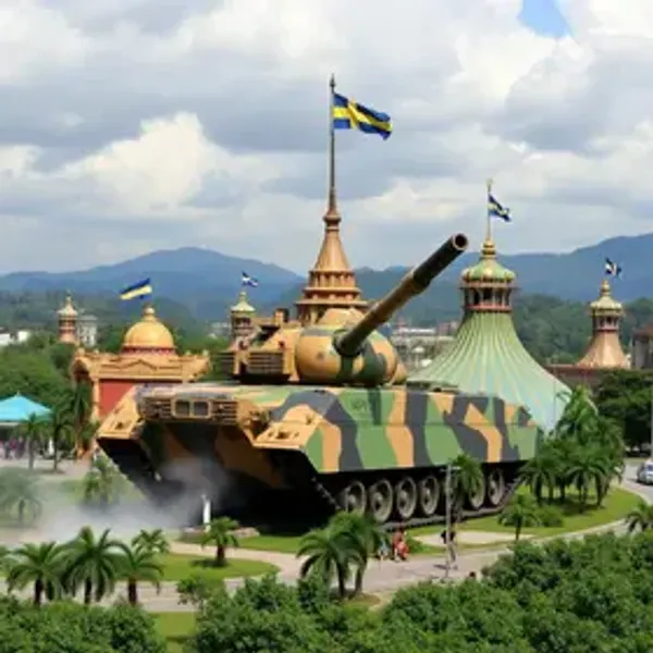 Parque temático militar de R$ 100 milhões tem pré