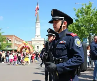Dia das Crianças com a Guarda Municipal leva brinquedos e diversão ao Centro de Joinville