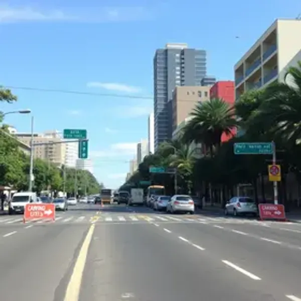 Obras de duplicação da avenida Santos Dumont interditam trecho da rua Otto Nass a partir de segunda