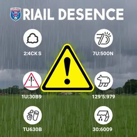 Defesa Civil alerta para chuva e temporais a partir desta sexta