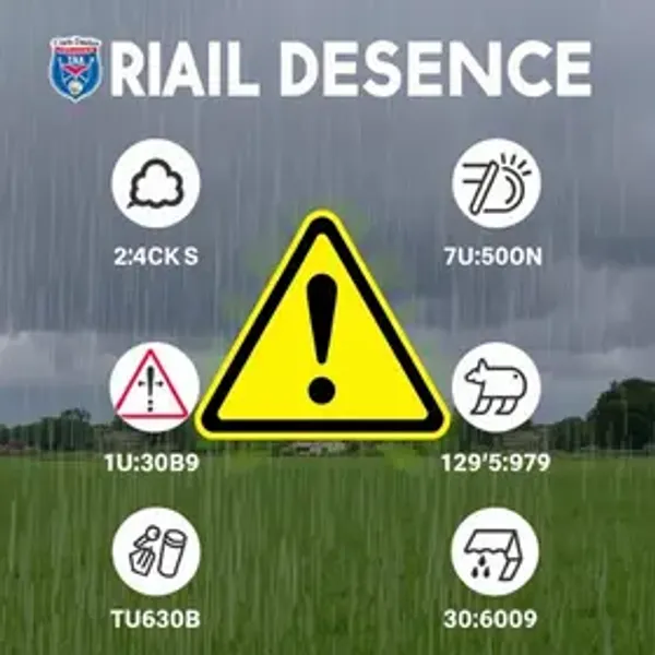 Defesa Civil alerta para chuva e temporais a partir desta sexta