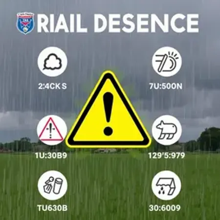 Defesa Civil alerta para chuva e temporais a partir desta sexta