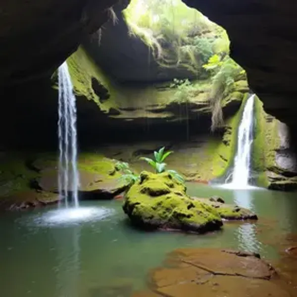 12 cachoeiras e cavernas em um só lugar: conheça o paraíso escondido no Norte de SC