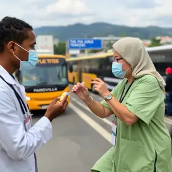 Joinville leva vacinação contra a gripe aos terminais de ônibus para ampliar cobertura
