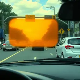Maio Amarelo destaca riscos de pontos cegos no trânsito em Joinville