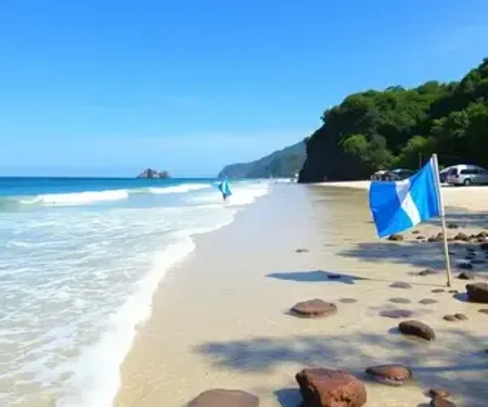 Primeira prainha de água doce das Américas recebe o selo internacional ‘bandeira azul’ pela quarta vez consecutiva em SC
