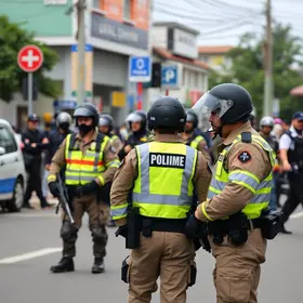 Grupo de Ordem Pública reforça integração entre forças de segurança em Joinville