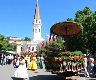 Festa tradicional de SC nasceu de plano inusitado para atrair turistas argentinos de cidades vizinhas