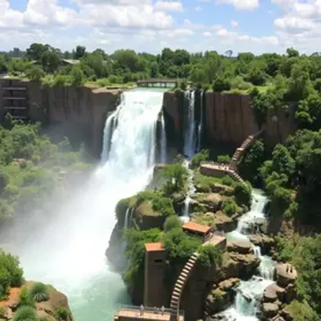 VÍDEO: ‘Mini Cataratas do Iguaçu’ fecham em SC para obra milionária e preparam reabertura com show nacional gratuito