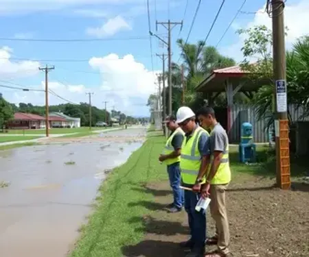 Equipes das Vigilâncias da Prefeitura de Joinville promovem segunda ação de prevenção em áreas suscetíveis a alagamentos