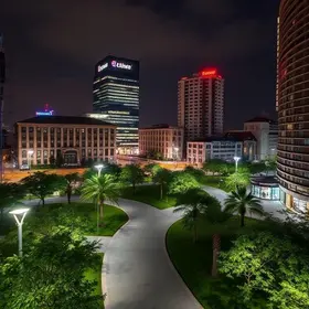 Prefeitura de Joinville moderniza iluminação de praças e parques do município