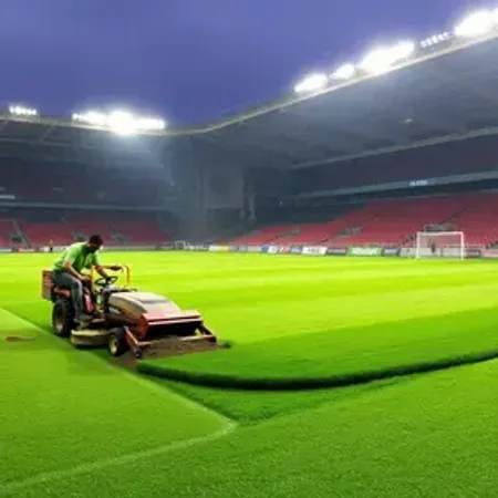 Secretaria de Esportes inicia a retirada do gramado da Arena Joinville