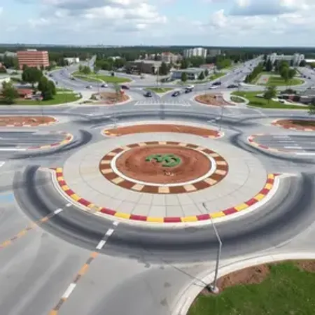 Prefeitura vai pavimentar trecho da futura rotatória, próximo ao terminal Norte
