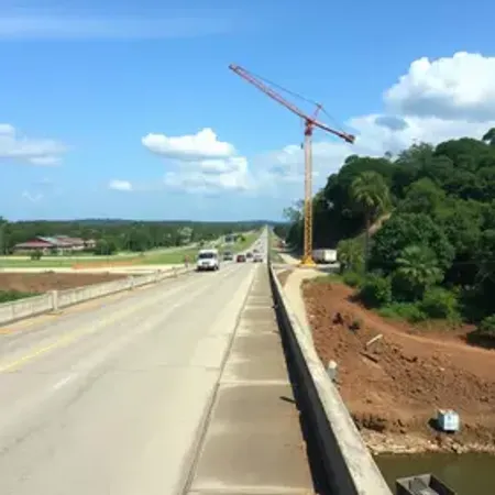 Ponte Joinville alcança 55% de execução e avança na construção da estrutura entre o Boa Vista e o Adhemar Garcia