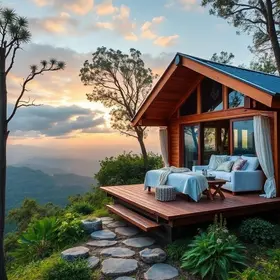 Com fila de espera, cabanas de luxo dominam Serra de SC e atraem turistas em raio de 500 km